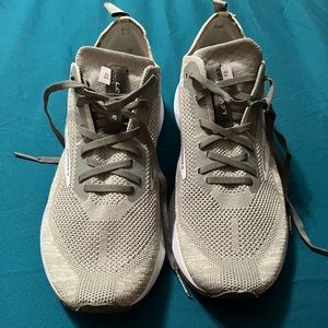 Womens Brooks size 10.5 grey and light purple